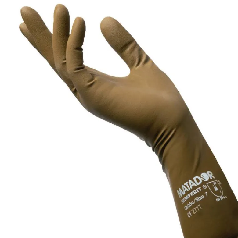 Paire de gants de protection en latex taille M