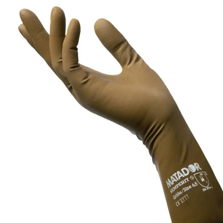 Paire de gants de protection en latex taille S - 6.5