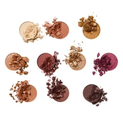 Palette yeux Gingerbaddie – pigments intenses, finis variés, look festif