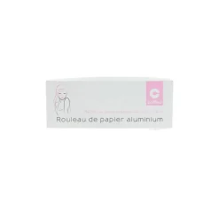 Papier aluminium 15 microns - 15cmx100m