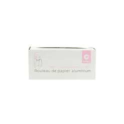 Papier aluminium 12 microns - 12cmx100m