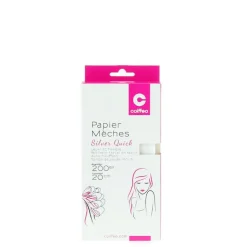 Papier mèches auto-chauffant 20x9.5cm Silver Quick x200