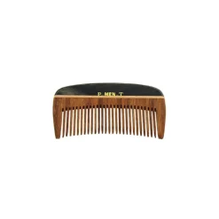 Peigne à barbe démêloir en bois de rose 10cm