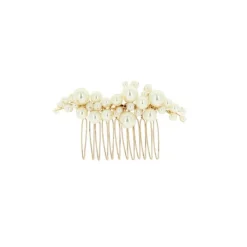 Peigne barrette mariage avec perles