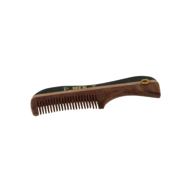 Peigne à manche barbe & moustache 7.5cm