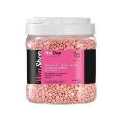 Perles de cire chaude à épiler sans bande Rose titane 1kg / 1000g