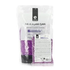 Perles de cire pelable et jetable Multidirectionnelle Lilas / 800g