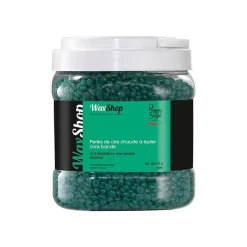 Perles de cire à épiler sans bande Verte 1kg / 1000g