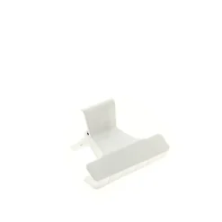 Petites pinces croco 6cm x12 Blanc