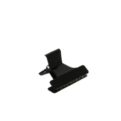 Petites pinces croco 6cm x12 Noir