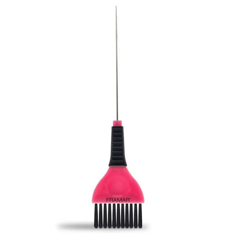 Pinceau de coloration aiguille Rose