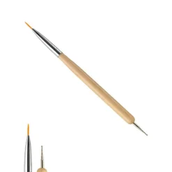 Pinceau nail art/outil à marbrer 2-en-1