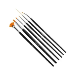 Pinceaux nail art x6 Set
