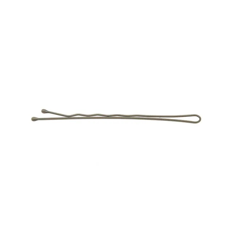 Pinces guiches ondulées 70mm x40 Bronze