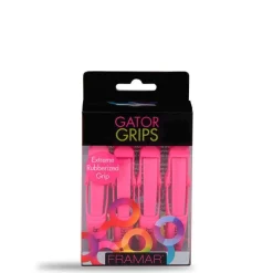 Pinces sépare-mèches Roses x4