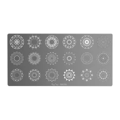 Plaque de stamping nail art Mandala mini