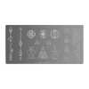 Plaque de stamping nail art Minimal