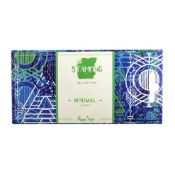 Plaque de stamping nail art Minimal