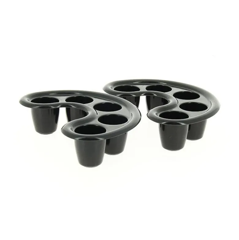 Plateaux de trempage pour ongles x2