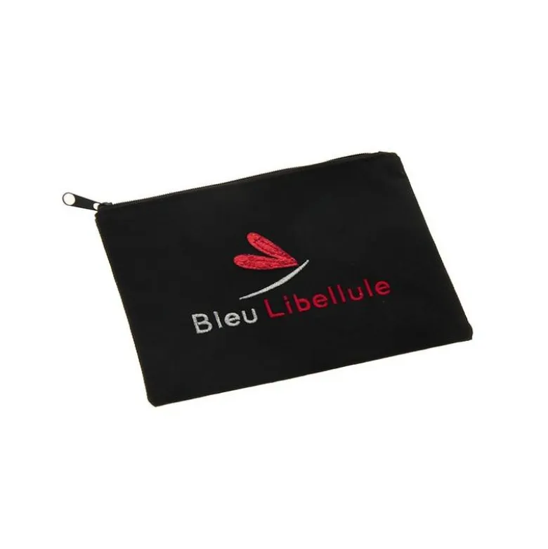 Pochette sequins Noir & Rouge