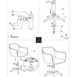 Pompe hydraulique fauteuil 7ème élément