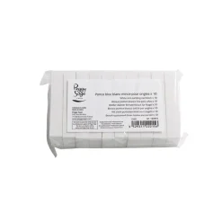 Ponces bloc minces pour ongles x10 Blanc