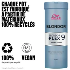 Poudre décolorante BlondorPlex 9 en sachet individuel - éclaircissante 9 tons / 30g