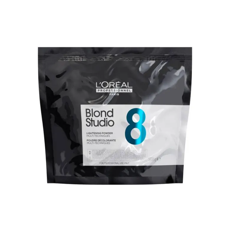 Poudre décolorante Blond Studio MT8 – éclaircissement, adhérence, soin / 500g