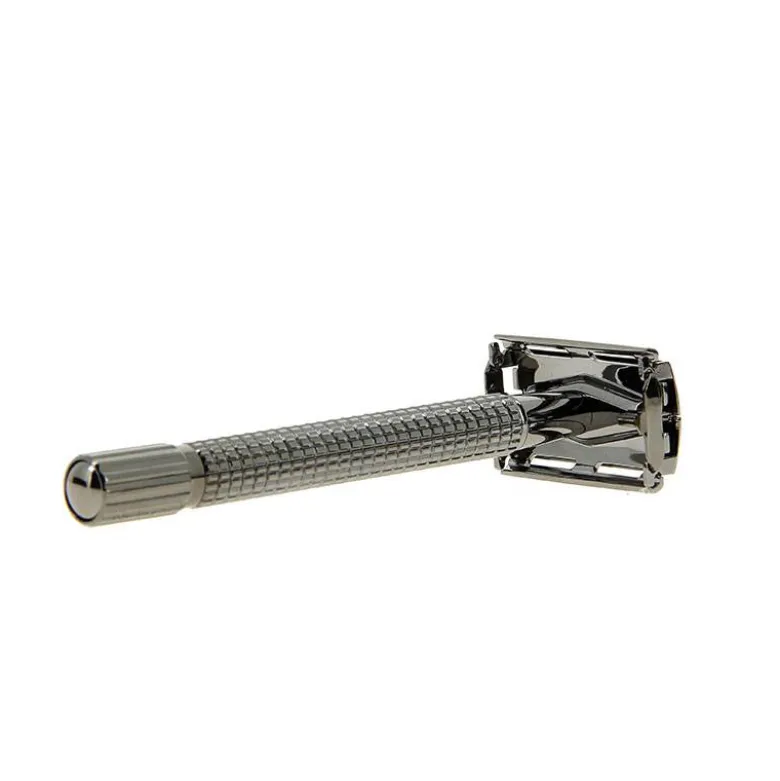 Rasoir de sûreté papillon Gun Métal
