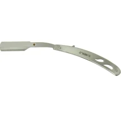 Rasoir à lame interchangeable Aluminium Silver + 10 lames double edge courtes