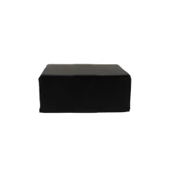Rehausseur de coiffure en Simili cuir Noir 17cm