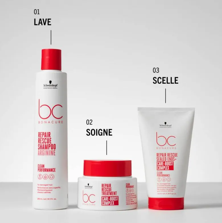 Rénovateur de pointes cheveux abîmés BC Clean Repair Rescue / 100ml