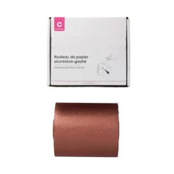 Rouleau papier aluminium gaufré 15microns x 12cm x 100m