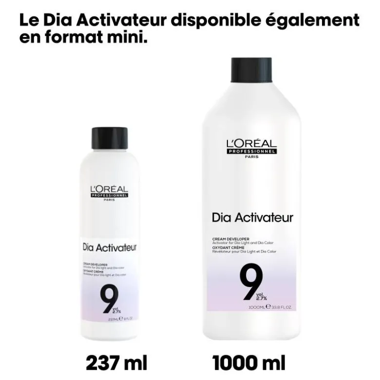 Révélateur Dia Activateur 9 vol. / 2.7 % pour Dia Light et Dia Color / 237ml