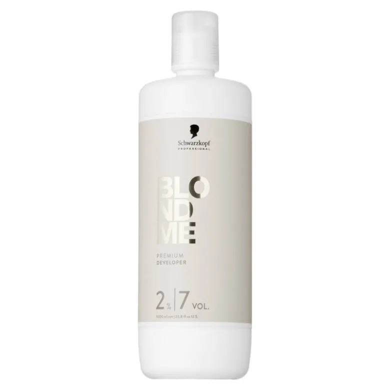 Révélateur Premium crème 2% BlondMe – éclaircissement doux et soin professionnel / 1000ml