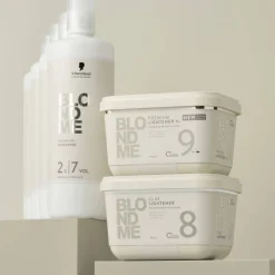 Révélateur Premium crème 2% BlondMe – éclaircissement doux et soin professionnel / 1000ml