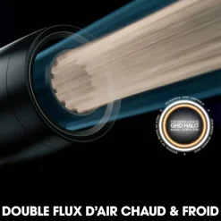 Sèche-cheveux ghd Speed™ Noir métallique – séchage ultra-rapide, contrôle