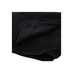 Serviette cheveux en microfibre Noire 45x95cm