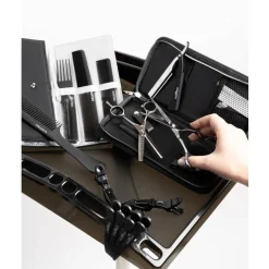 Set ciseaux gauche et effileur + rasoir 5.5