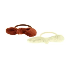 Set de 2 chouchous en velours enfant