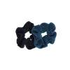 Set de 2 Chouchous Glitter Bleu et Nuit