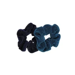 Set de 2 Chouchous Glitter Bleu et Nuit