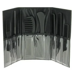 Set de 8 peignes en carbone