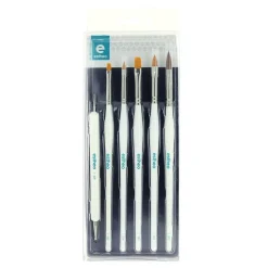 Set de pinceaux professionnels Gel UV & résine