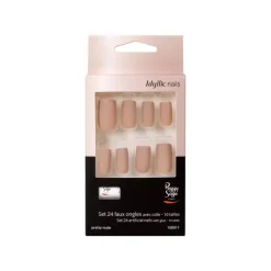 Set 24 faux ongles Idyllic nails Pretty nude