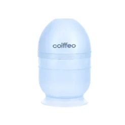 Shaker transparent bleu