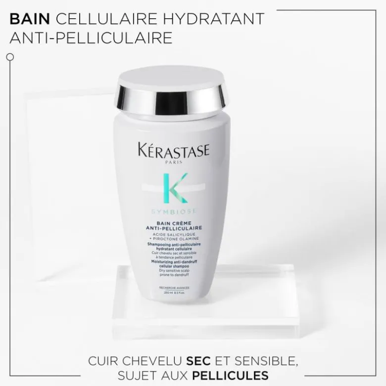 Shampoing anti-pelliculaire Symbiose – hydratant, apaisant, efficacité 7 semaines / 250ml