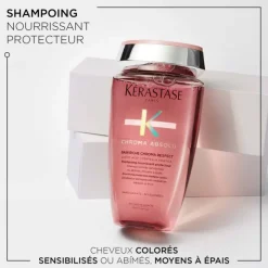 Shampoing Bain Riche Chroma Respect – nutrition, protection couleur, brillance / 250ml
