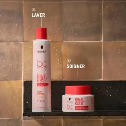 Shampoing BC Bonacure Repair Rescue – réparation, brillance, résistance / 1000ml