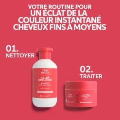 Shampoing cheveux colorés et fins à moyens Color Brilliance / 300ml
